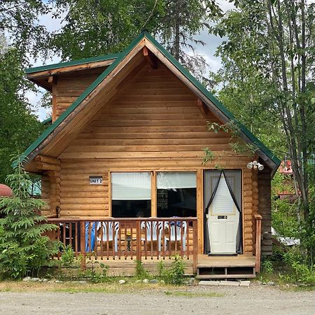 Talkeetna Log Cabin With Hot Tub Unit 2 외부 사진