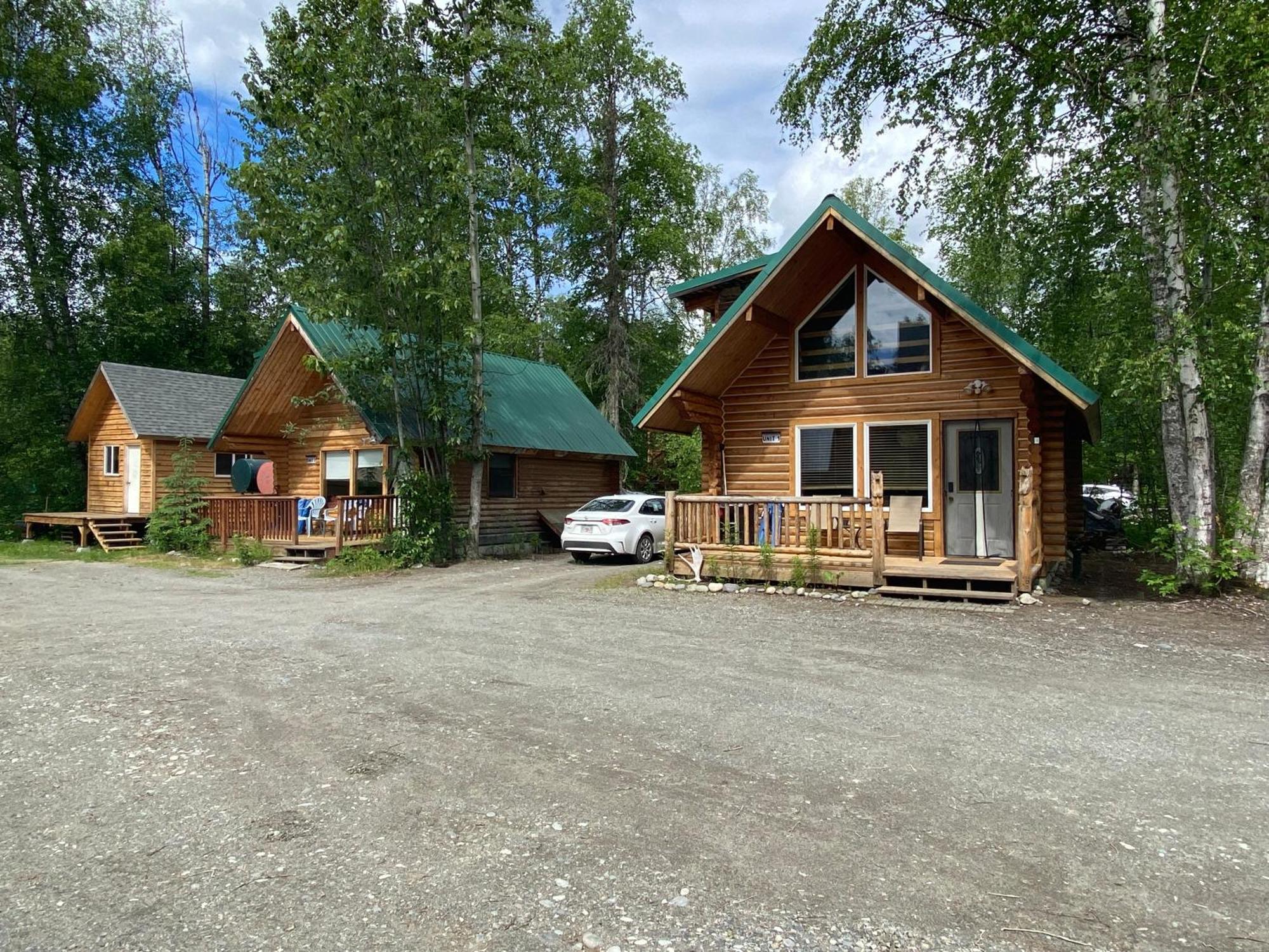 Talkeetna Log Cabin With Hot Tub Unit 2 외부 사진