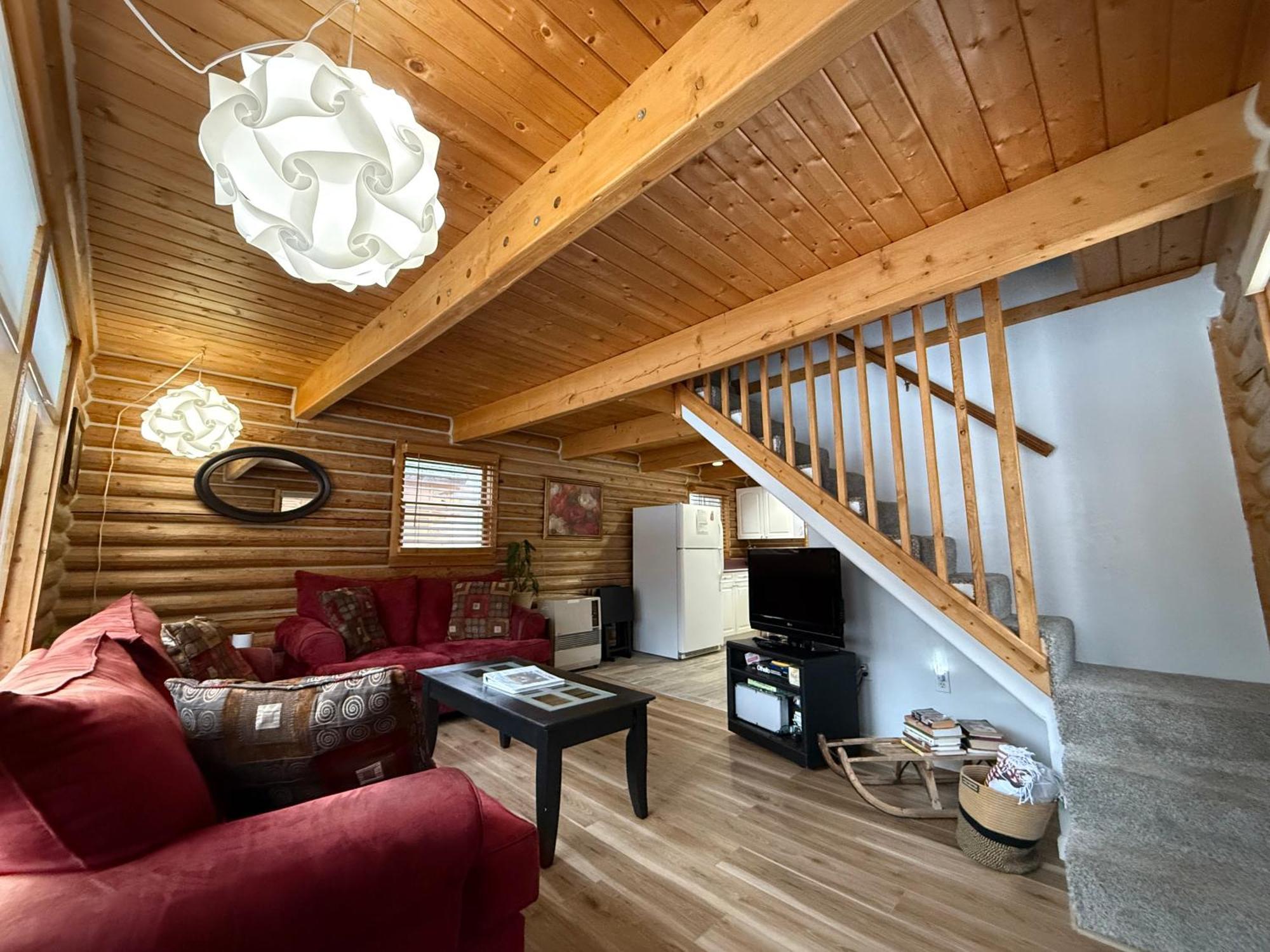 Talkeetna Log Cabin With Hot Tub Unit 2 외부 사진